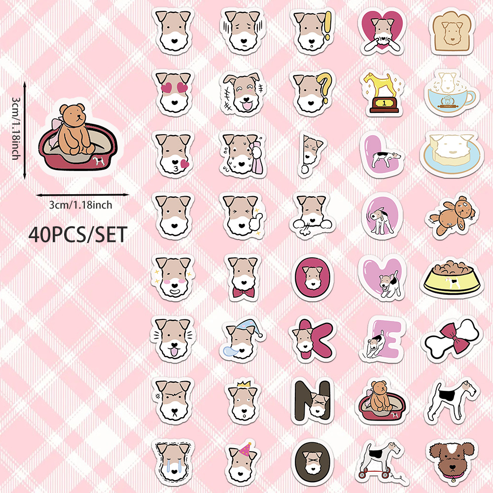 40pcs Cute Cartoon WIRE FOX TE - Memo Pad Sticky ulasan dan harga