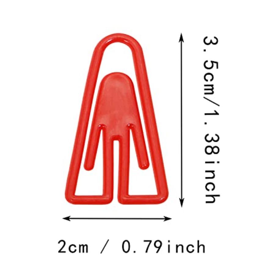 50PCS Plastic Paper Clips Book - Binding Comb Plastic ulasan dan harga