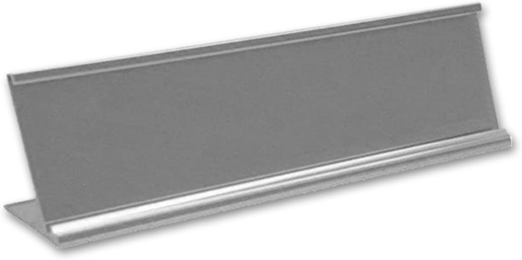 Satin Aluminum Desk Name Plate - Desk Name Plate ulasan dan harga