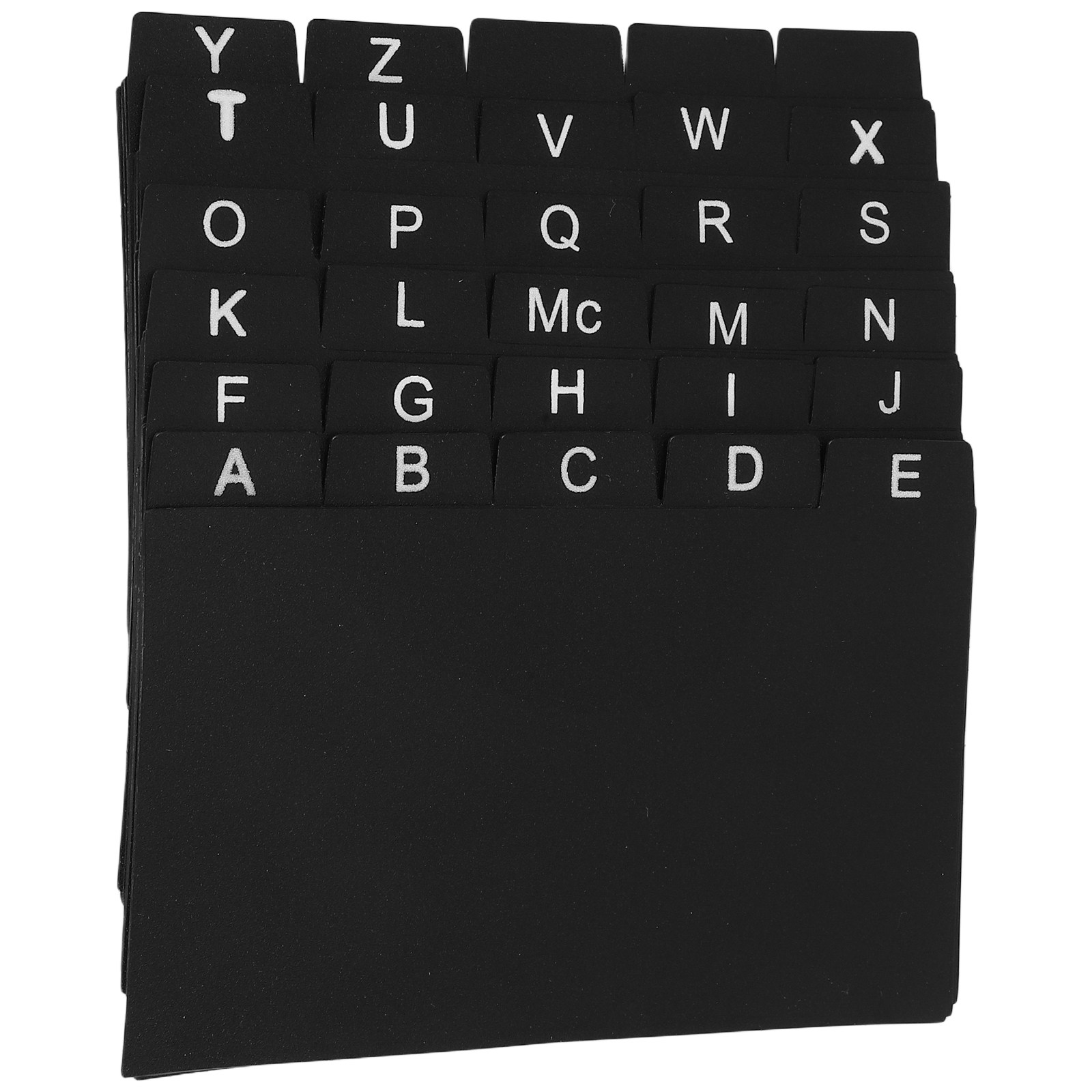 30Pcs Black Index Card Divider - Index Tab Divider ulasan dan harga