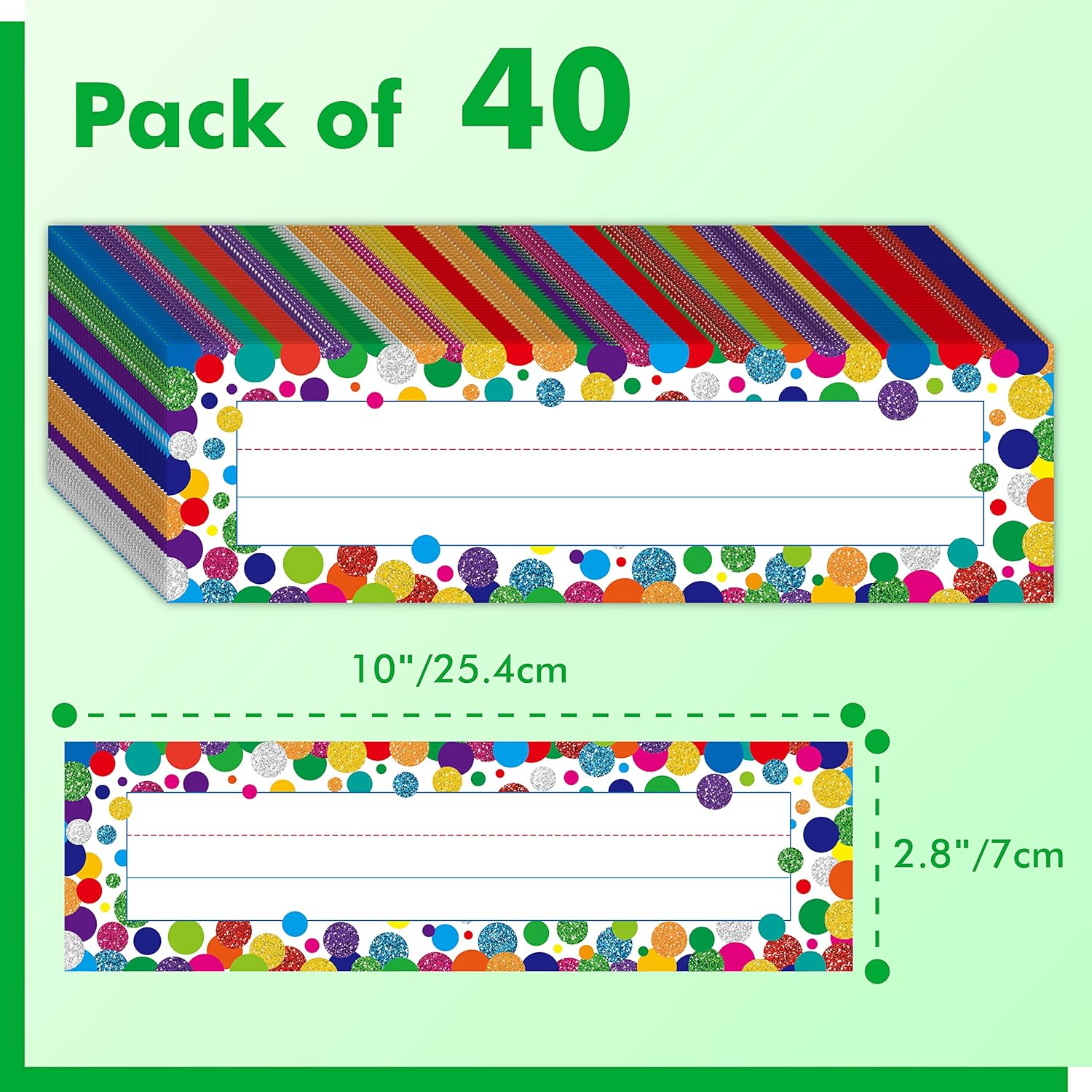 40 Pcs Desk Nameplates with Do - Desk Name Plate ulasan dan harga