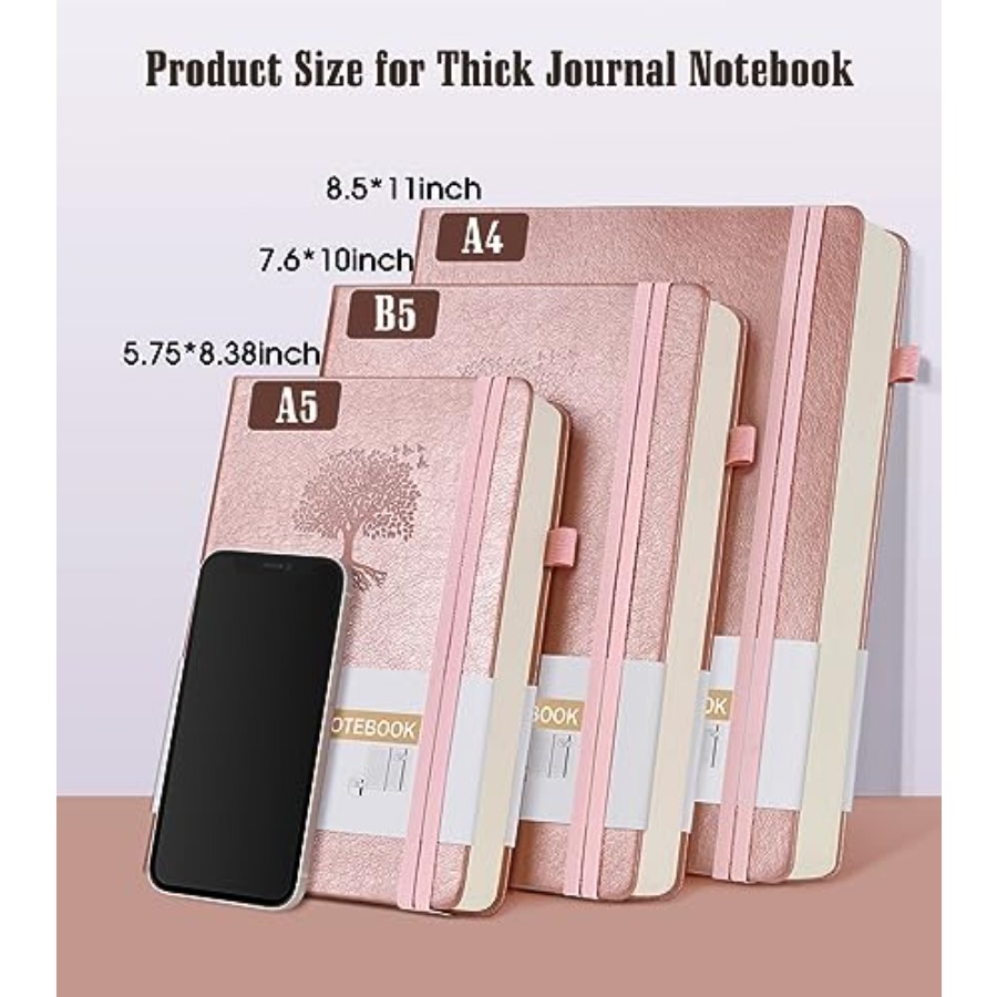 Journal Notebook -365 Pages Th - Journal Leather Hardcover ulasan dan harga