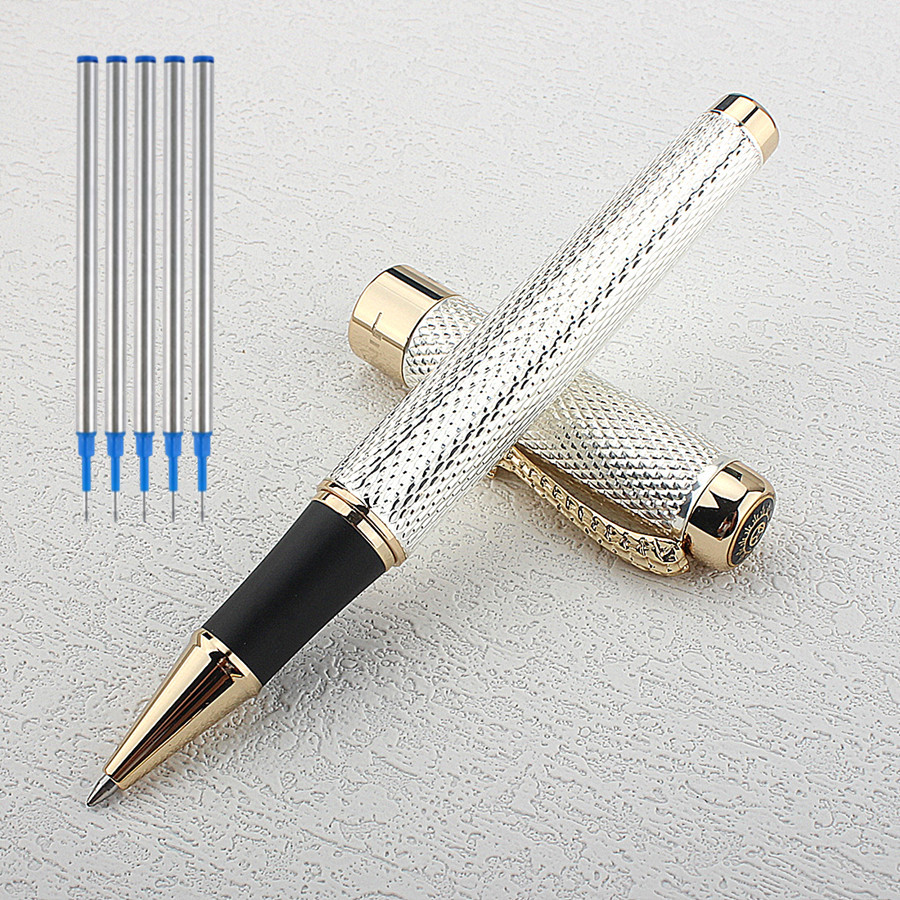 Jinhao 1200 Gold/Silver Metal  - Office Stationery Supply Business ulasan dan harga