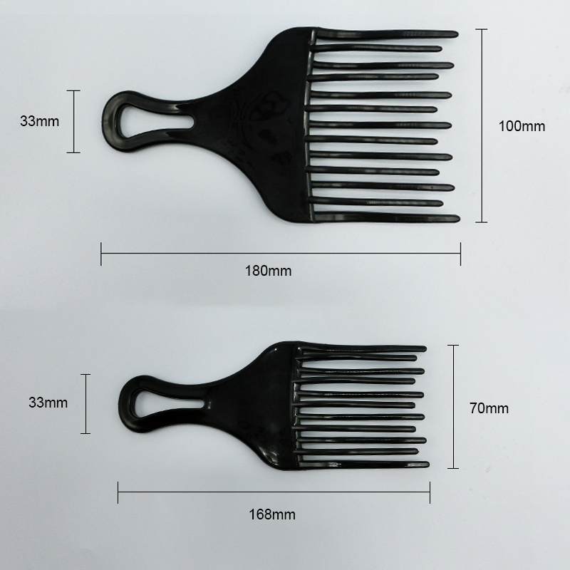 1 pc Afro Comb Wide Teeth Brus - Binding Comb Plastic ulasan dan harga