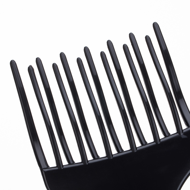 1 pc Afro Comb Wide Teeth Brus - Binding Comb Plastic ulasan dan harga