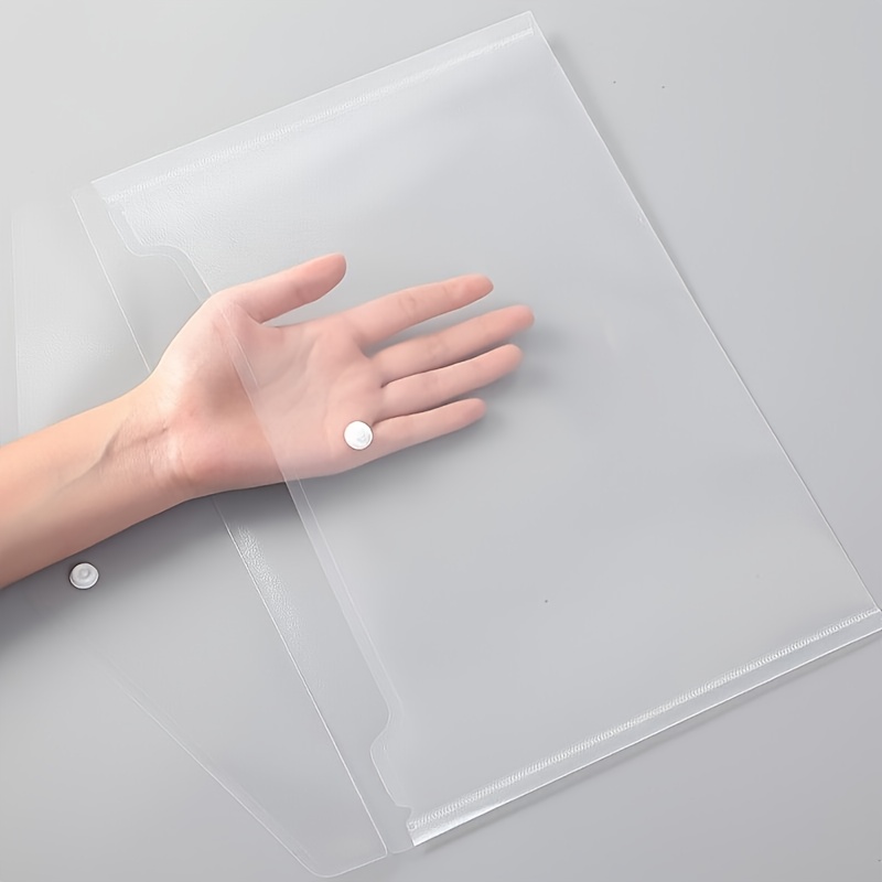 10pcs Transparent A4 Folders C - Is Stationery Office Supply ulasan dan harga