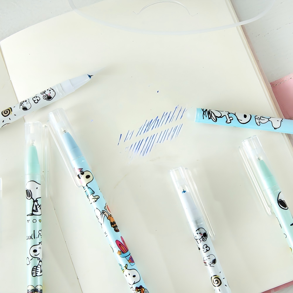 12pcs Snoopy Premium Erasable  - Stationery Office ulasan dan harga