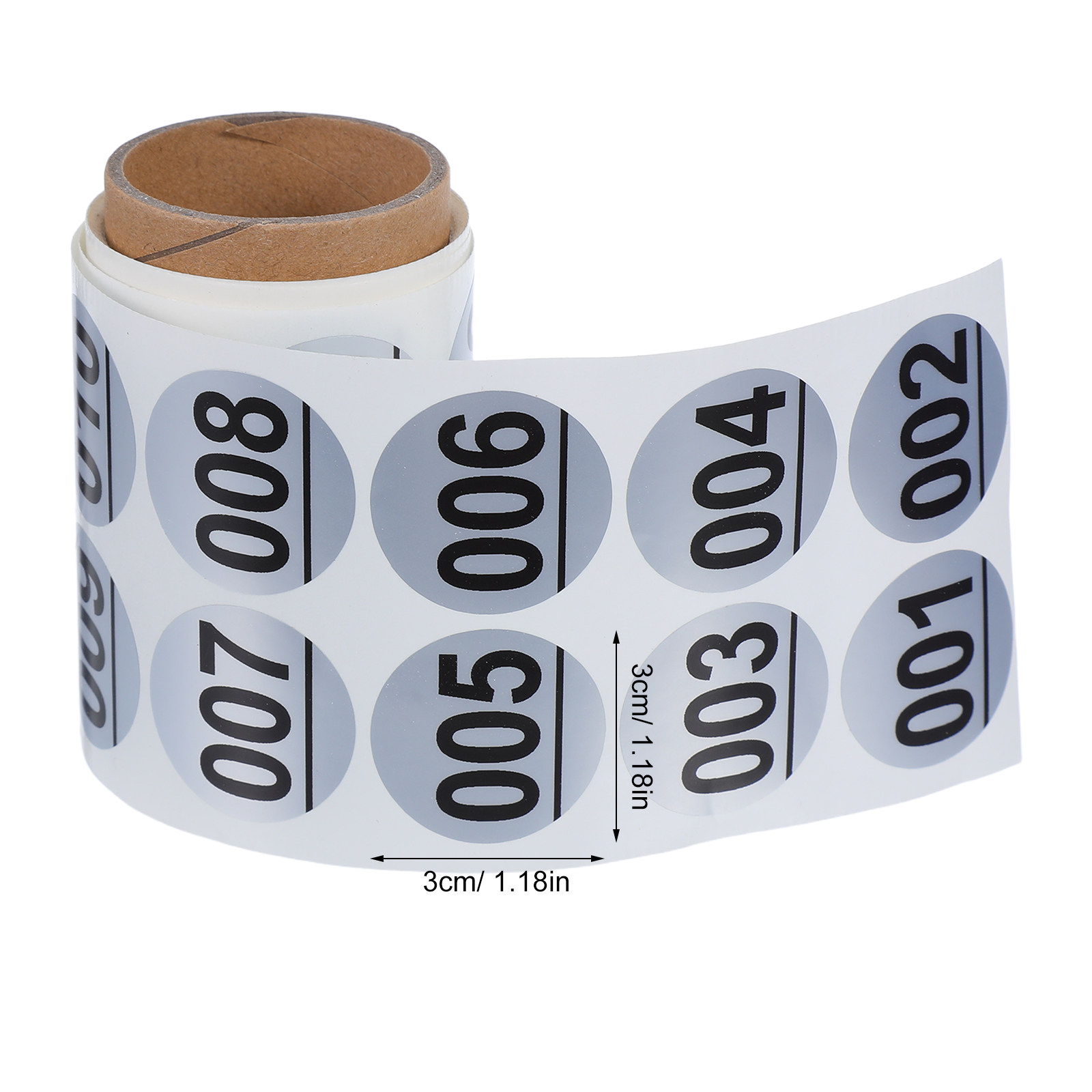 1 Roll Consecutive Number Stic - Sticker Label Roll ulasan dan harga