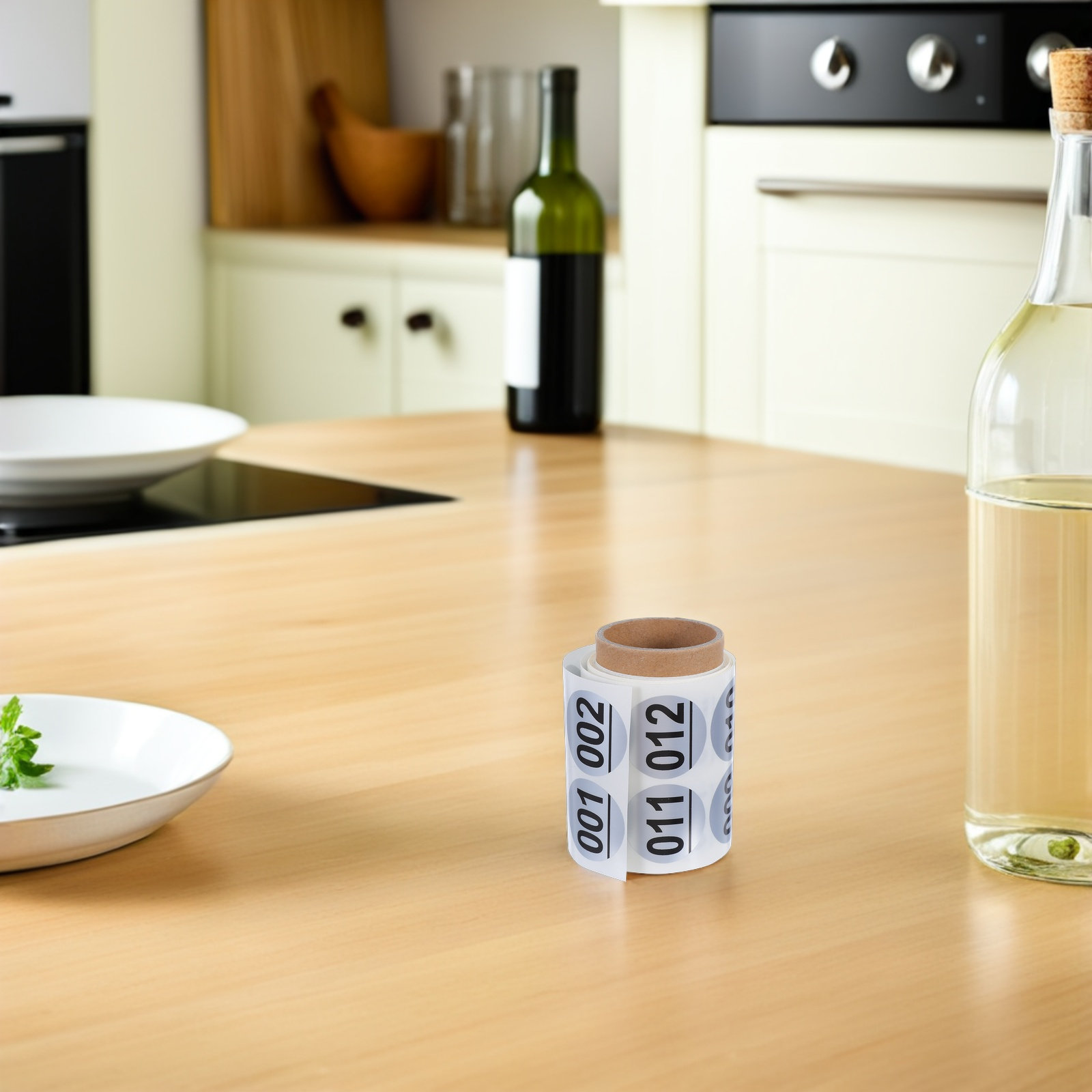 1 Roll Consecutive Number Stic - Sticker Label Roll ulasan dan harga