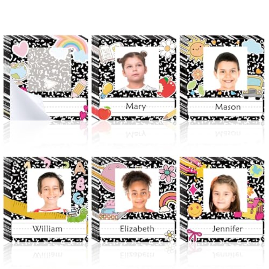 42pcs Name Tags for Desk Photo - Desk Name Plate ulasan dan harga