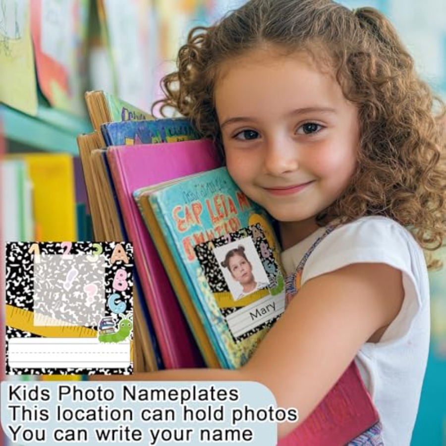 42pcs Name Tags for Desk Photo - Desk Name Plate ulasan dan harga