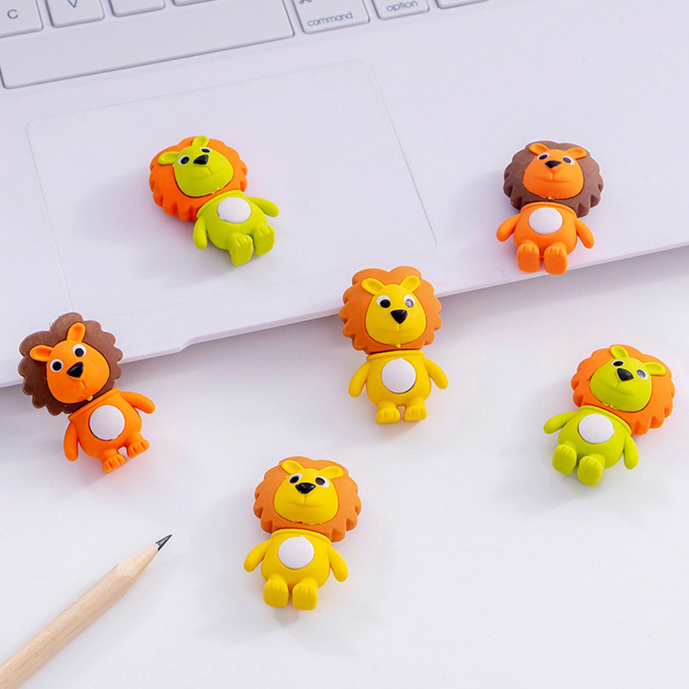 20Pcs Lion Rubber Erasers Cart - Lion Stationery & Office Supply(Kunshan)Co.Ltd ulasan dan harga