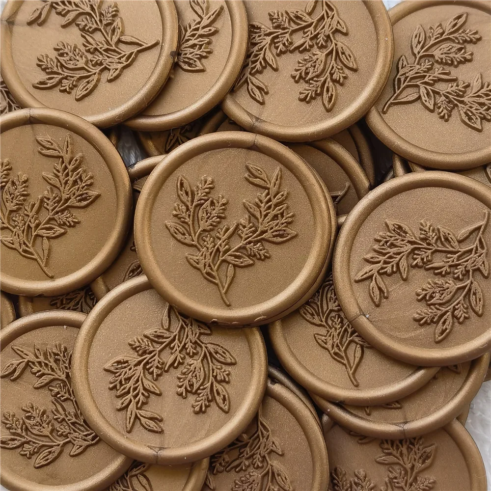 Rosemary Leaf Self Adhesive Wa - Wax Seal Stamp Kit ulasan dan harga