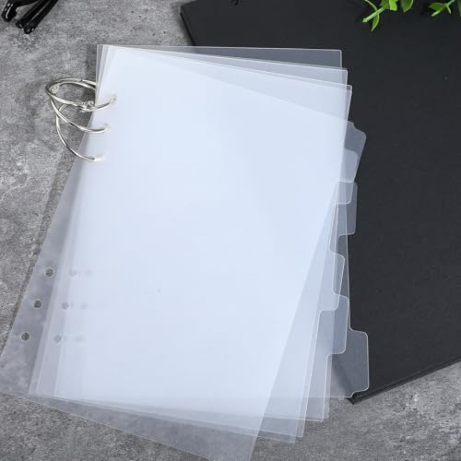 6 Pcs A5 Binder Dividers, 6 Ho - Index Tab Divider ulasan dan harga