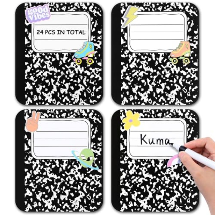 24 Pcs Desk Name Tags Composit - Desk Name Plate ulasan dan harga
