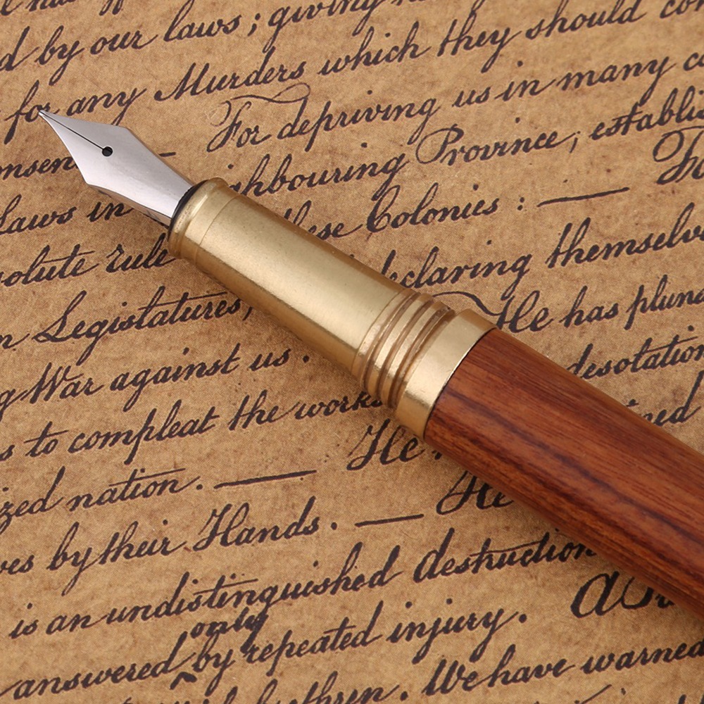 Stationery Wooden Pen Rose Woo - Office Stationery Supply Business ulasan dan harga