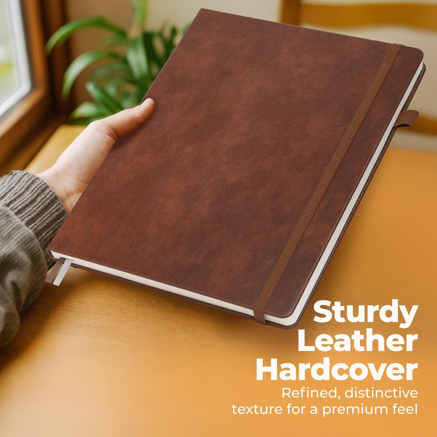 A4 Leather Journal Notebook 8. - Journal Leather Hardcover ulasan dan harga