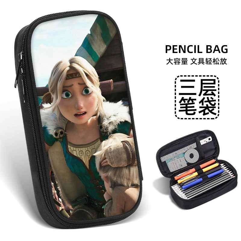 How to Train Your Dragon Tooth - Pencil Case Large ulasan dan harga