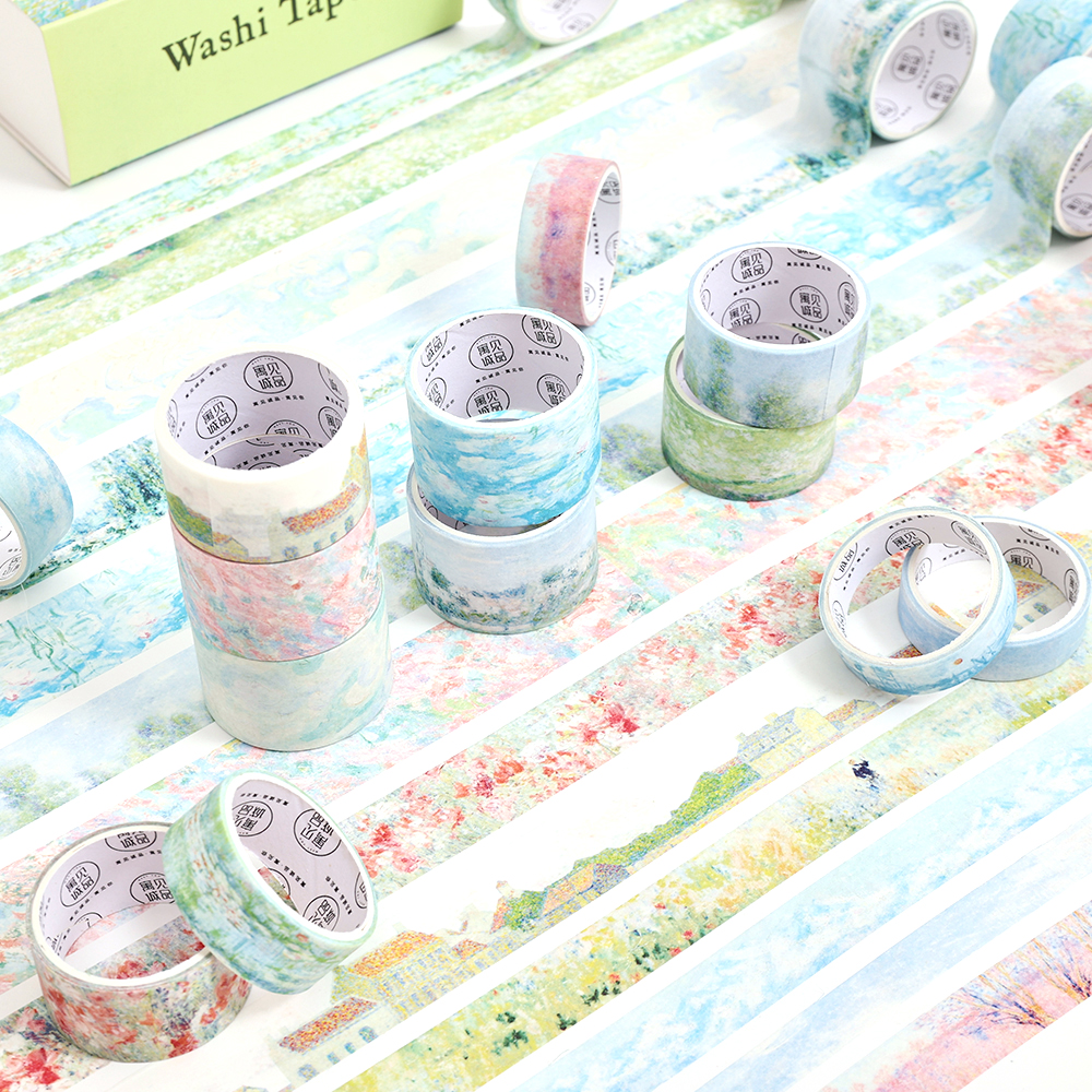 20 Rolls Vintage Garden Washi  - Stationery Supply ulasan dan harga