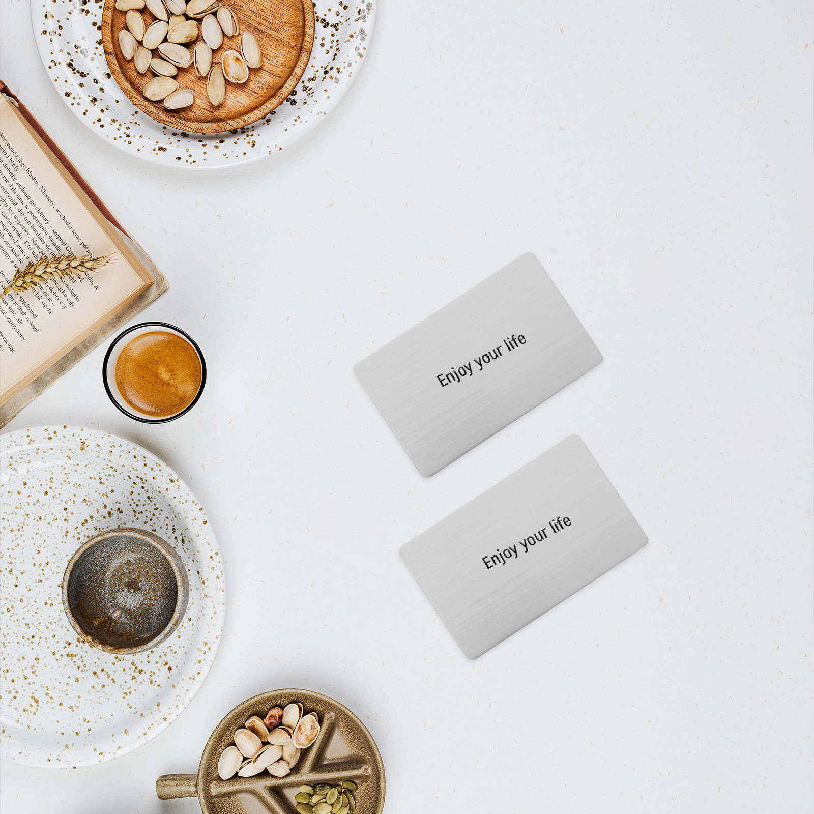 5Pcs Stainless Steel Blank Nam - Desk Name Plate ulasan dan harga